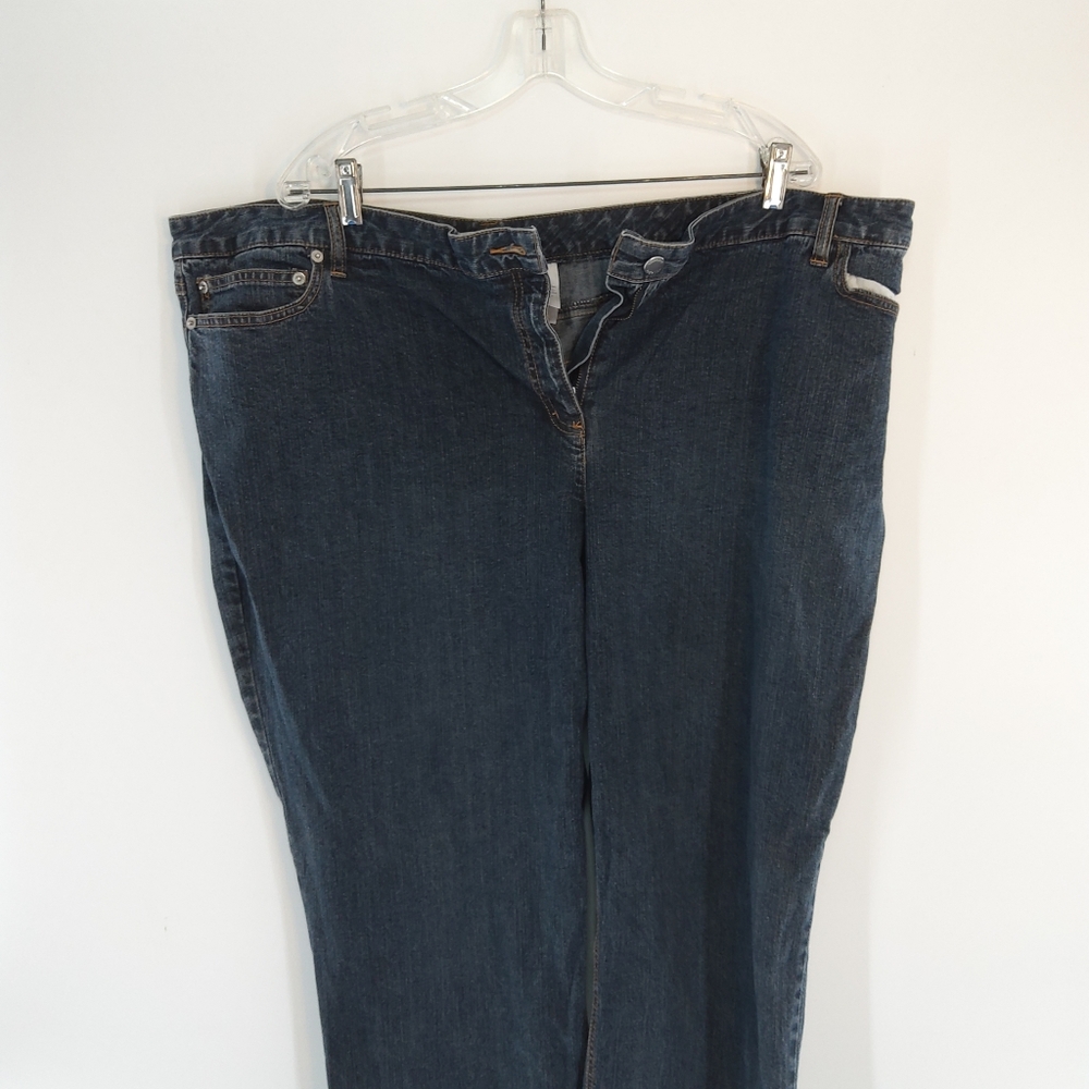 VILLAGER 24W STRETCH STRAIGHT LEG JEANS